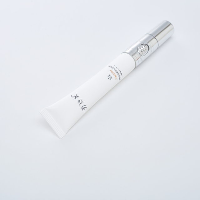 Cabezal de masaje eléctrico vibratorio, crema para ojos, embalaje, tubo suave