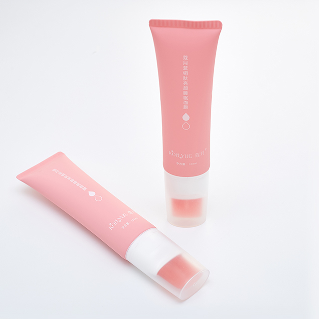 Tubo plástico del aplicador funcional del masaje cosmético del cuidado de la piel