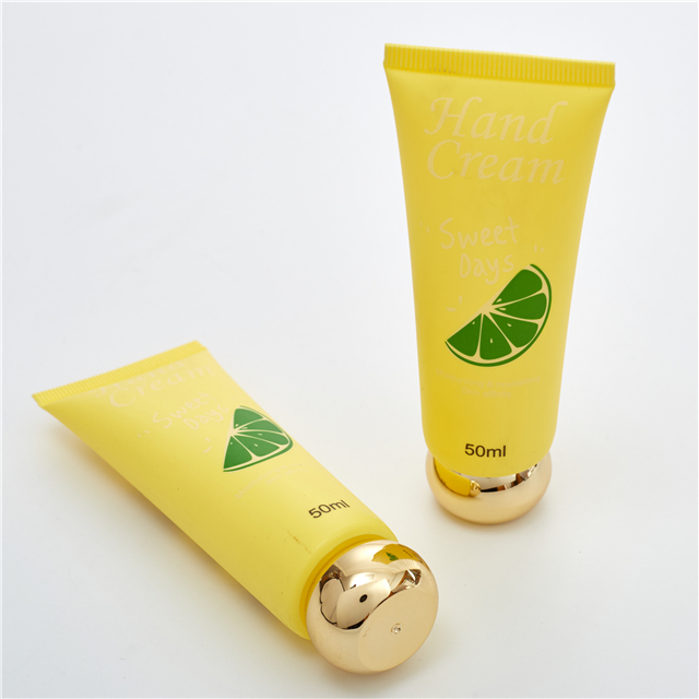 Empaquetado cosmético suave plástico de encargo del tubo de la crema de manos del PE