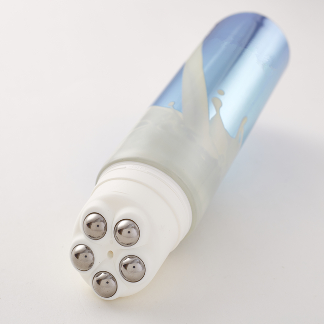 Aplicador de bola de rodillo de metal, loci&oacute;n corporal, tubo de pl&aacute;stico