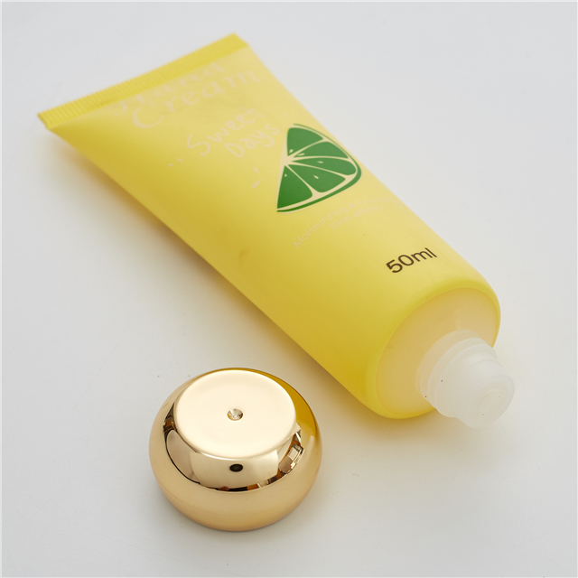 Empaquetado cosm&eacute;tico suave pl&aacute;stico de encargo del tubo de la crema de manos del PE