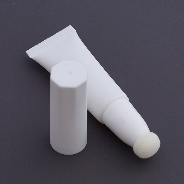 Tubo vacío de crema para ojos con aplicador de esponja de 8 ml a 15 ml