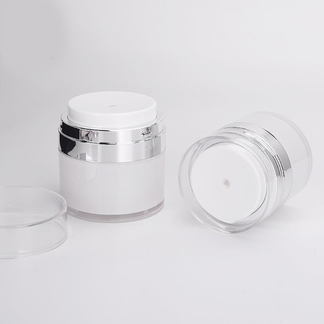 tarros privados de aire de la crema facial cosmética de 15g 30g 50g 